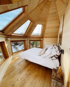 lodge hébergement insolite, chalet haut de gamme beuile